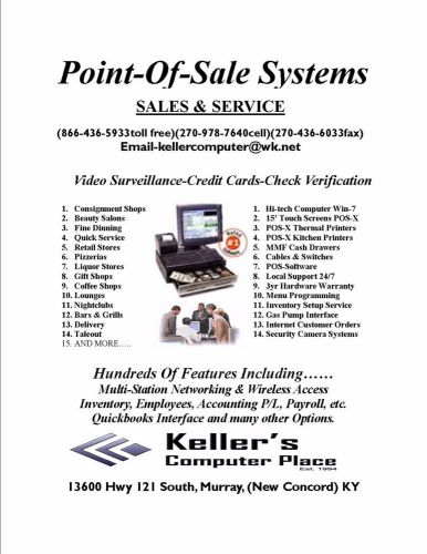 Keller&#039;s Point-of-Sale Software &amp; Benefits