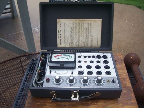 Accurate TubeTester Model 257  THE METER IS NOT WORKING RIGHT JAMS UP 12AX7  6L6