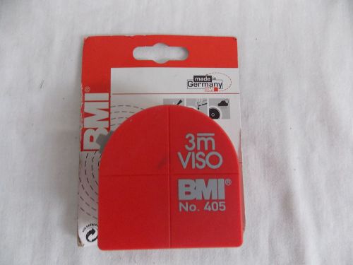 Bmi pocket tape 405 viso 3m tape measure with top window for inside measuring for sale