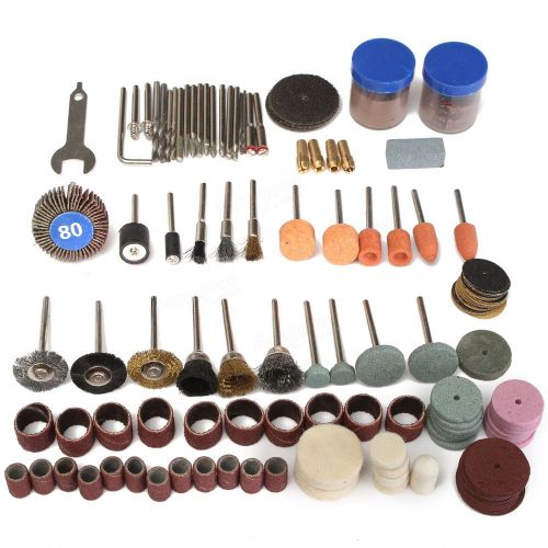 136pcs rotary tool accessories bit set polishing kits for dremel for sale