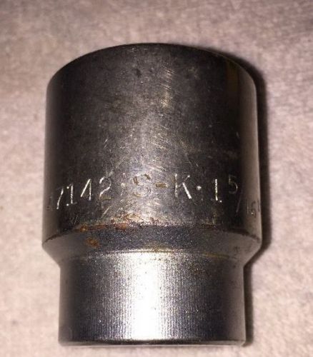 S k 3/4&#034; drive 1 5/16&#034; impact socket. 47142. 12 pt. 2 1/4&#034; tall. for sale