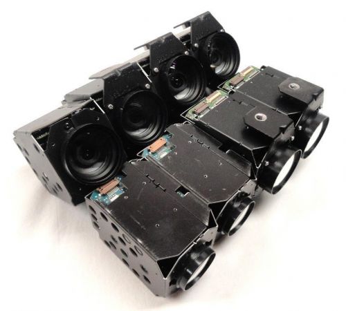 8x Assorted Hitachi Surveillance Compact Chassis Type Cameras | VK-S654N, 540TVL
