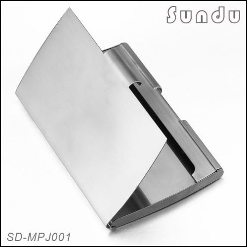 2016 Factory direct wholesale stainless steel business place card holder