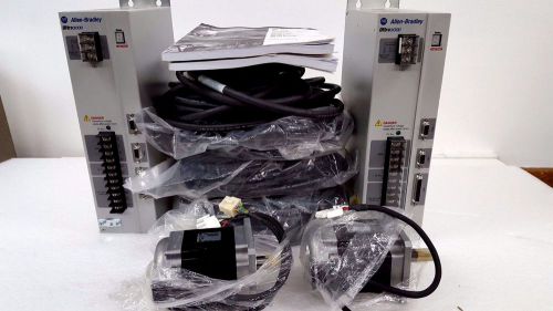 Allen Bradley Ultra 3000 Digital Servo Drives with Cables,Motors and Manuals!!!!