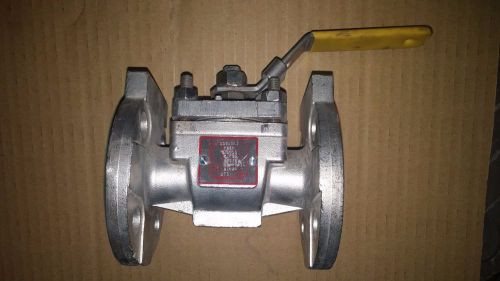 Conbraco 1&#034; 150# stainless steel flanged ball valve cf8m 316 fig.# ssba5a3 for sale
