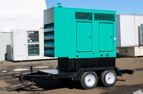 Cummins 50 kw standby diesel generator, year 1996, 240 volt, only 631 hours! for sale