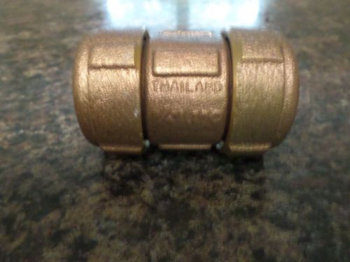 Brass Compression Slip Joint Connection Coupling 1&#034; IP - 1 1/4&#034; Copper