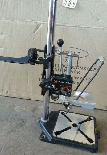 Black and decker drill press stand used