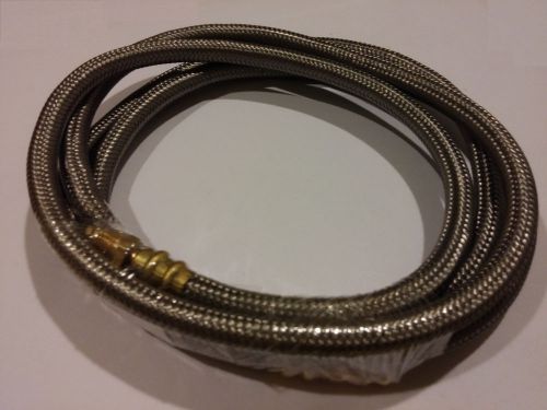 Ф6mm x 78.7&#034;l high pressure flexible rubber lubrication hose male x male assembl for sale
