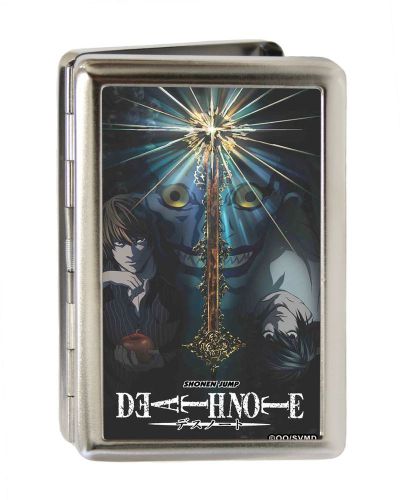 Death Note Characters w/ Glow - Metal Multi-Use Wallet Business Card Holder