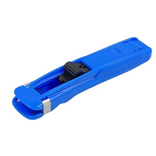 Amico Blue Plastic Handheld Medium Size Fast Clam Clip Dispenser