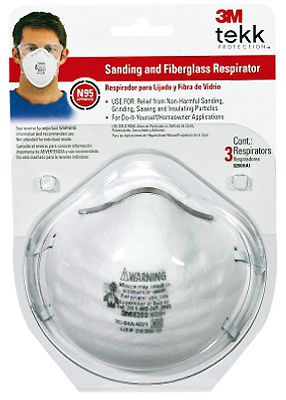 3M 8200HA1-A Sanding And Fiberglass Respirator-SANDG/FIBRGLS RESPIRATOR