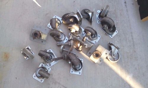 lot of caster wheels and leg levelers #2
