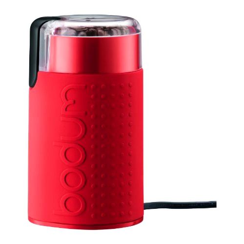 Bodum original bistro electric blade coffee grinder red new free fast  delivery for sale