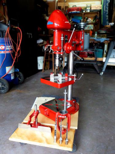1948 Atlas No. 54 12 3/4 Drill Press with Mortising Attachments Ready To Play