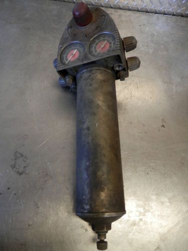 Devilbiss co. type hlg series 501 pressure meter regulator vintage steampunk for sale