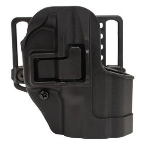 Blackhawk 410531bk-r serpa cqc belt &amp; paddle holster plain matte black finish for sale