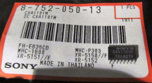 Integrated Circuit,Sony,CXA1101M,16 Pin SOIC,,Original Part,8-752-050-13,1 Pc
