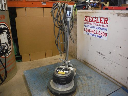 USED CLARKE FM1700 ELECTRIC FLOOR BUFFER, POLISHER AND SCRUBBER
