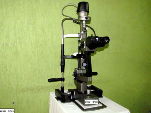 Slit lamp haag streit type 5 step galilean binocular microscope free shipping for sale