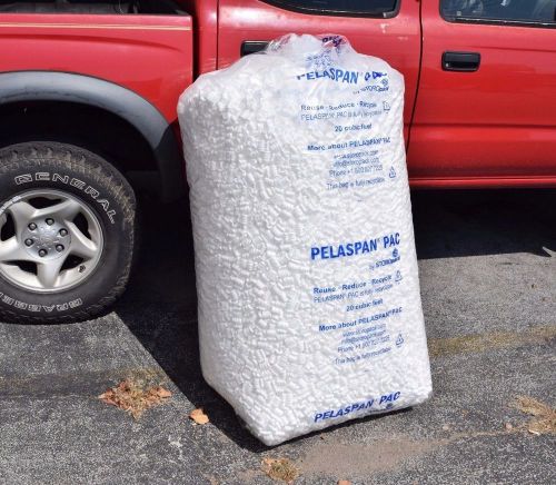 Packing Peanuts Shipping void fill Loose Fill 150 Gallons 20 Cubic Feet white