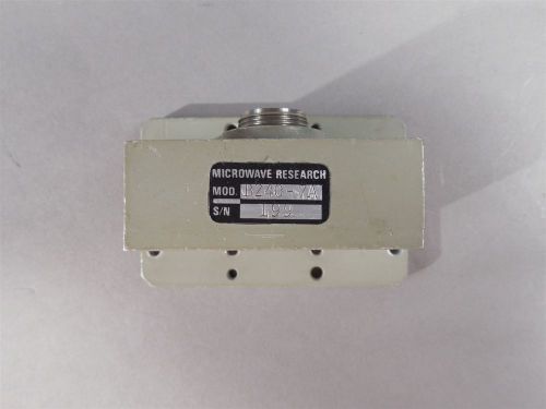 Microwave research b240-7a waveguide wr-229 adapter apc-7 conn 3.30-4.90 ghz for sale