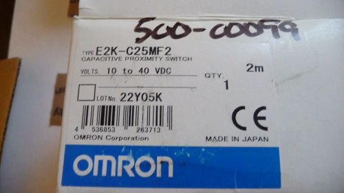 OMRON E2K-C25MF2  Proximity Switch E2KC25MF2