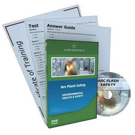 Convergence training 356 arc flash safety dvd for sale