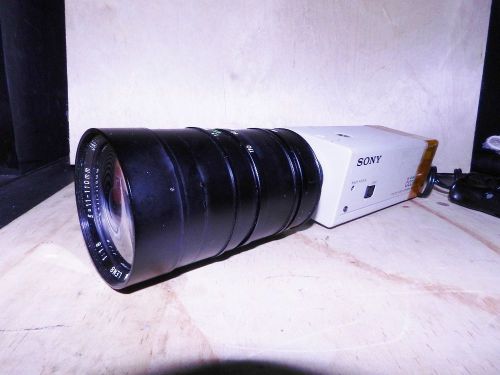 Sony CCD IRIS SSC-C350 Color Video Camera: Vicon TV Zoom 1:8 f11-110mm **E065**