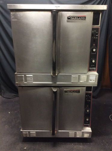 Garland Double Stack GAS Convection Bakery Clean