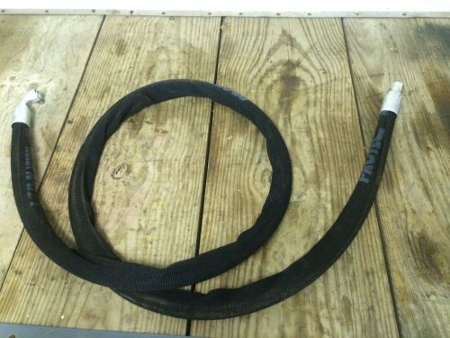 Hydraulic hose line with street elbow 1&#034; x 8 feet insulated for sale