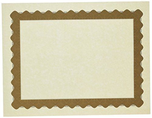 Great Papers! Metallic Gold Certificate, 8.5 x 11 Inches, 25 Count (934025)