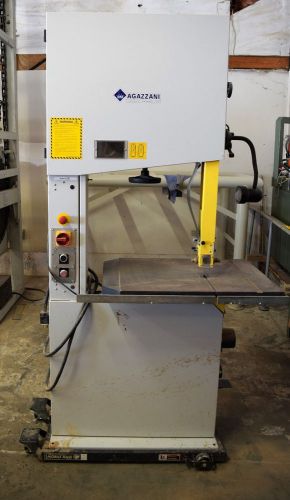 Agazzani bandsaw 24 inch model 600 w/ mobile base &amp; light band saw for sale