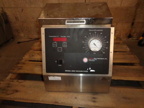 Prentex Alloy Fabricators Model 9900 Vacuum Degassing Oven