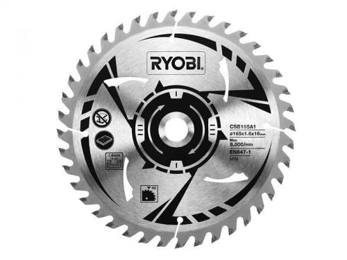 Ryobi - circular saw blade 165mm for sale