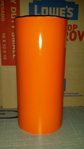 12&#034; x 50yd bright orange sign vinyl cutter plotter for sale