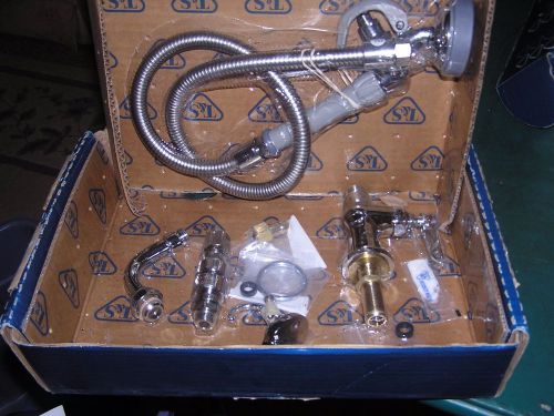 T&amp;S B-0205-44H-VB Deck Mounted Pre-Rinse Faucet Kit NEW