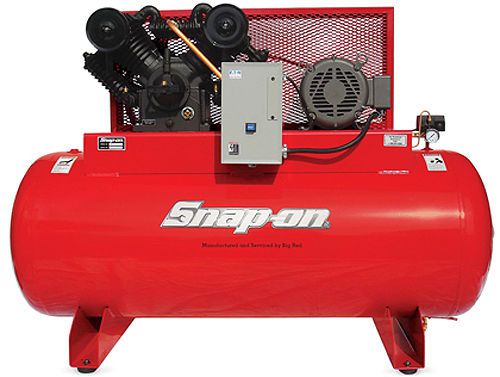 Snap on air compressor, stationary, 120 gallon, 10.0 hp, 3-phase for sale