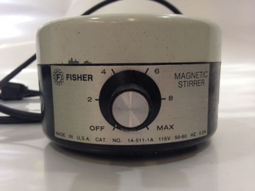 Fisher magnetic stirrer 14-511-1a for sale