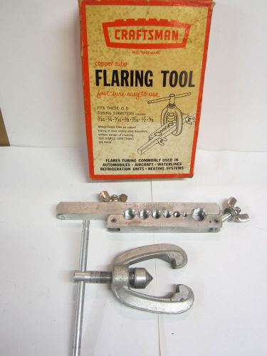 Vintage SEARS Craftsman Flaring Tool #9 55371 in Box Made in USA