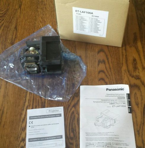 Panasonic ET-LAF100A Projector Lamp Unit with  50 hours on it