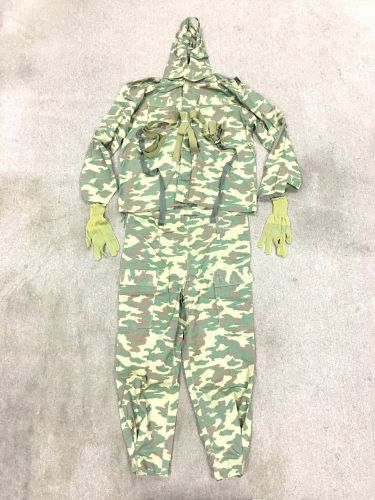 Hazmat protective Russian army suit. With gasmask, respirator and more other