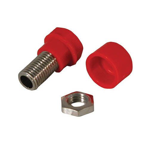 Caltest ct2230-2 4mm socket, thru hole - red, qty.50 for sale