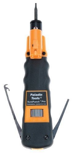 Greenlee textron paladin tools 3599 surepunch pro pdt-krone lsa blade and light for sale