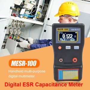 Portble MESR-100 Mini ESR Capacitance Meter Resistance Capacitor Circuit Tester