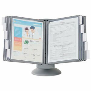 SHERPA Motion Desk Reference System, 10 Panels, Gray Borders 5539-37 5539-37  -