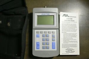 AEA 20/20 TDR Time Domain Reflectometer BARELY USED - IN CASE