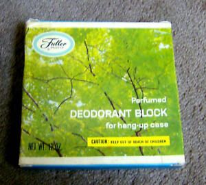 RARE vintage 1960s Fuller Brush Company URINAL CAKE Deodorant Block OLD PRODUCT
