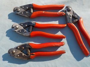 FELCO LOOS CO. C-7 PRECISION CABLE CUTTERS - ONE-HANDED WIRE ROPE CUTTERS