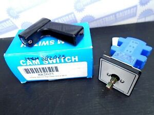 YongSung - CAM SWITCH w/HANDLE Rating 220V - 10A - C2301-59MPB (NEW in BOX)